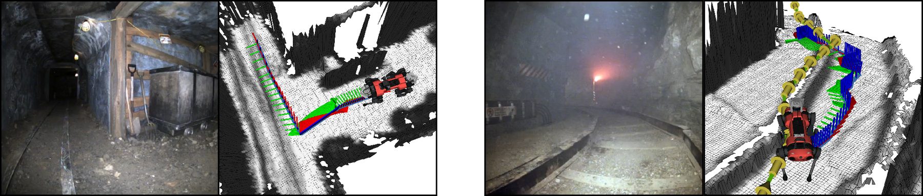 Navigation planner poses curving around high rails instead of crossing them